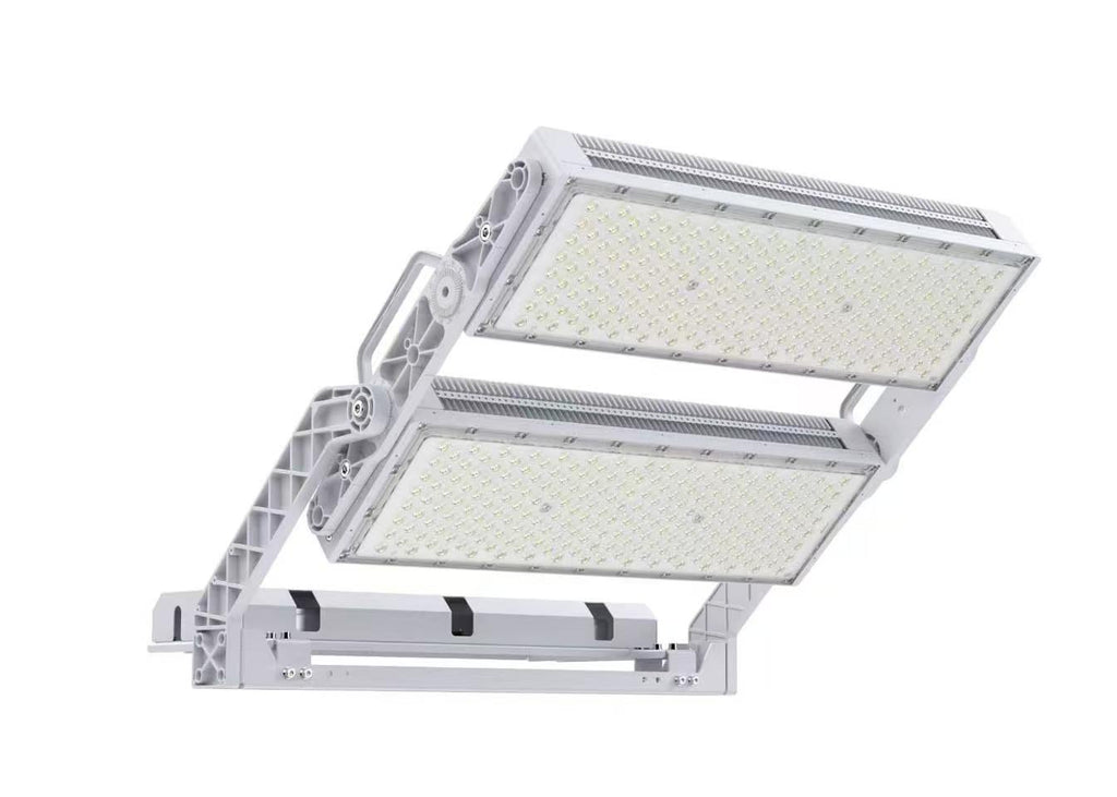 600W–1800W Modular LED Stadium High Mast Light | DALI & DMX512