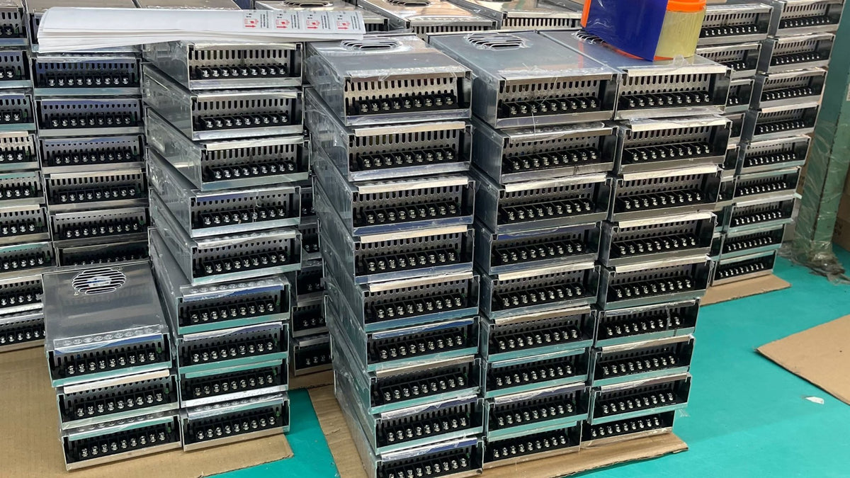 24V Waterproof LED Power Supply IP66 | 100W-400W Outdoor LED Driver - Guzhen LED Flood Light Factory