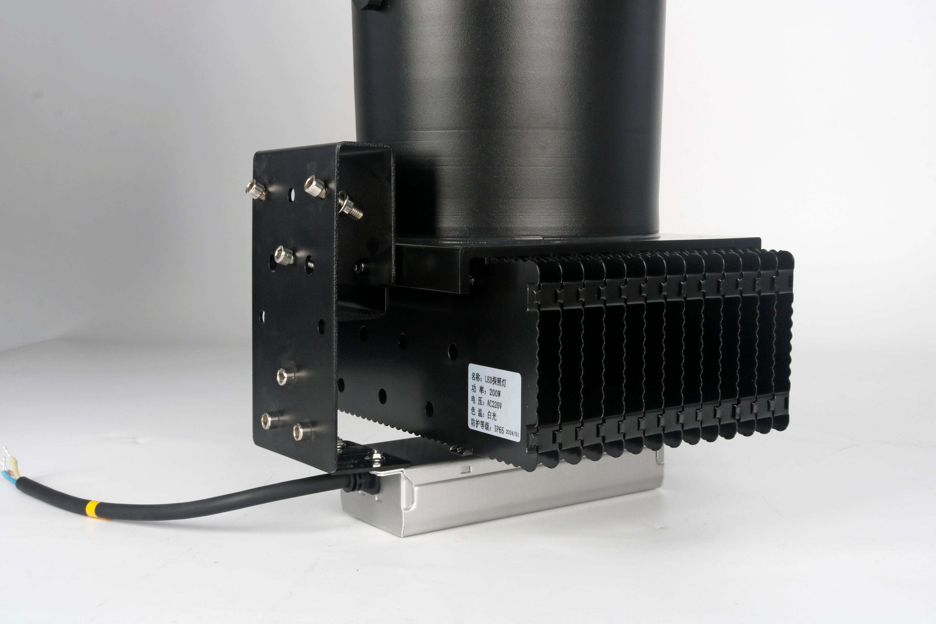 Outdoor Remote Control Rotating LED Searchlight | IP66 Aluminum Housing | 70W-600W Project Lighting