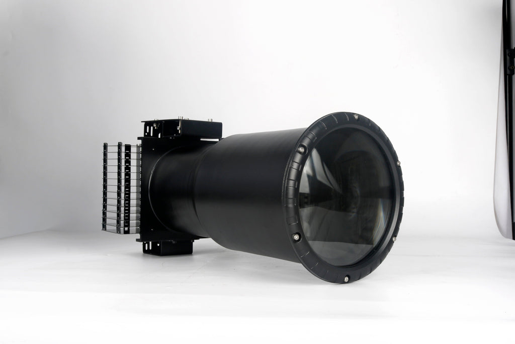 Outdoor Remote Control Rotating LED Searchlight | IP66 Aluminum Housing | 70W-600W Project Lighting