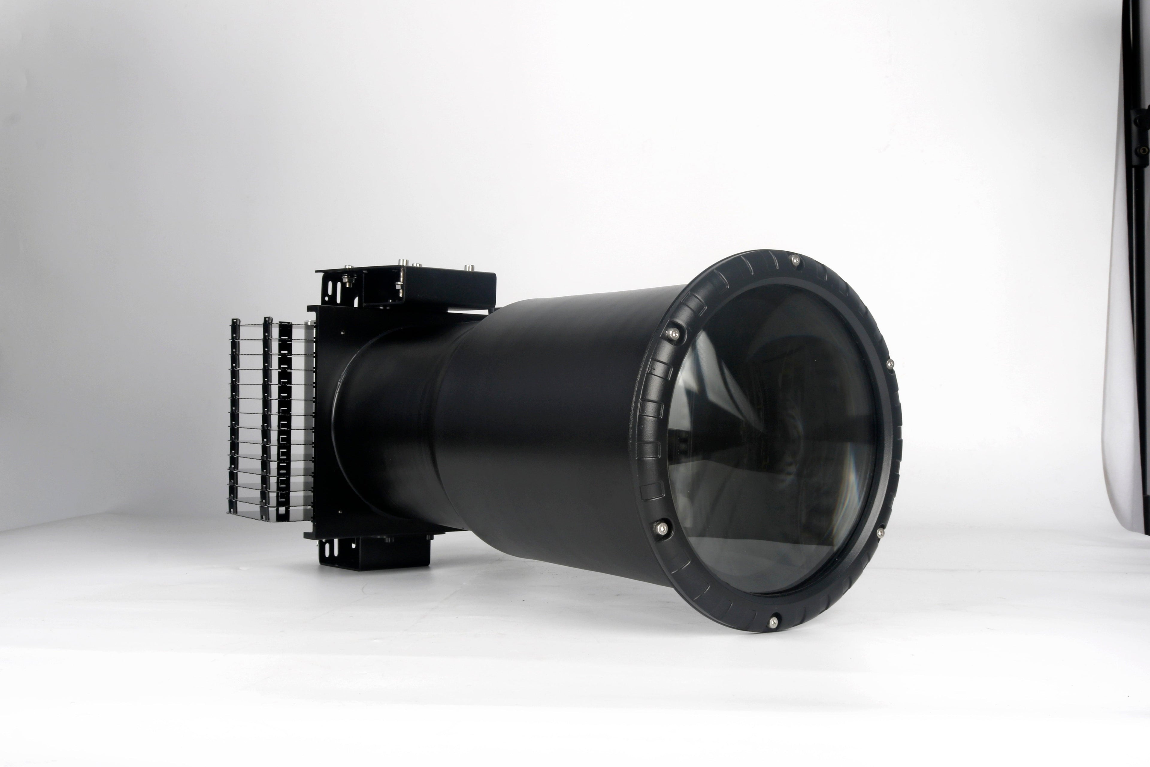 Outdoor Remote Control Rotating LED Searchlight | IP66 Aluminum Housing | 70W-600W Project Lighting
