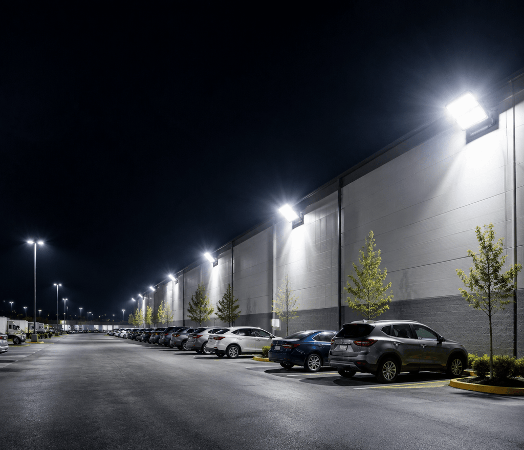 Mecha Tank SH-Q5 PRO LED Flood Light | High Power Outdoor Project Lighting | 6KV Surge Protection - Guzhen LED Flood Light Factory