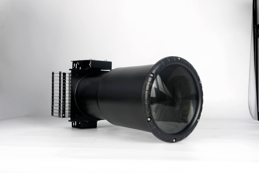 Outdoor Remote Control Rotating LED Searchlight | IP66 Aluminum Housing | 70W-600W Project Lighting - Guzhen LED Flood Light Factory