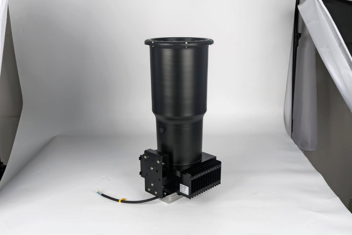 Outdoor Remote Control Rotating LED Searchlight | IP66 Aluminum Housing | 70W-600W Project Lighting - Guzhen LED Flood Light Factory